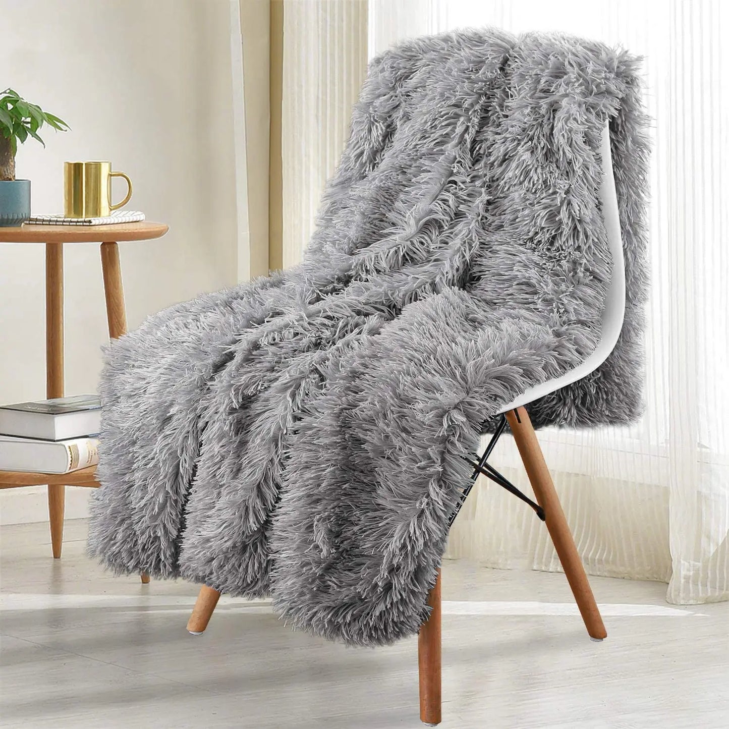 IXORA Fluffy Blanket Warm Winter Bedspread